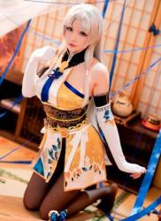 The thumbnail of [Cosplay] Hoshilily 星之迟迟 – NO.89 胡桃