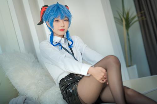 [COSPLAY] 无影喵喵 甘雨OL