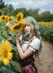 The thumbnail of [Cosplay] Ely – 2024.09 A Kazami Yuuka – Dress