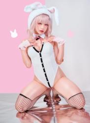 The thumbnail of [Cosplay] PingPing 平平 – Chiaki Nanami 七海 千秋 (Danganronpa 2)