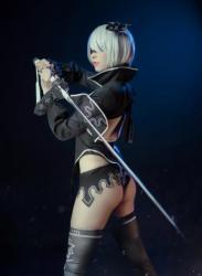 The thumbnail of [Cosplay] Ely – Fanbox 2022.09 – 2B