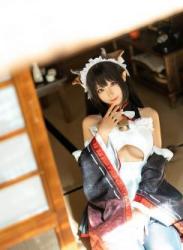 The thumbnail of [Cosplay] Chun Momo 蠢沫沫 – Cow Maid 牛牛女仆