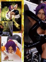 The thumbnail of [Cosplay][nonsummerjack] non – Yoi neko 宵猫 (BLEACH Yoruichi)