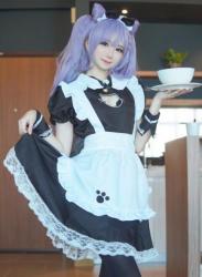 The thumbnail of [Cosplay] Sally Dorasnow – Keqing Maid