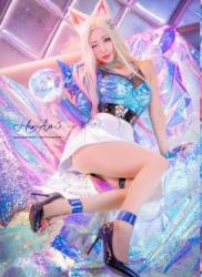 The thumbnail of [Cosplay] Hane Ame 雨波 – Ahri KDA All out (League of Legends)