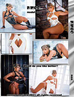 [Cosplay][nonsummerjack] non – Black White Gal Chun-li- (Street Fighter)