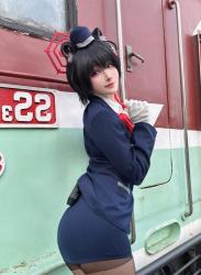 The thumbnail of [Cosplay] rioko凉凉子 导游春日椿