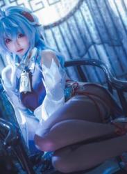 The thumbnail of [Cosplay] 蠢沫沫 原神 甘雨