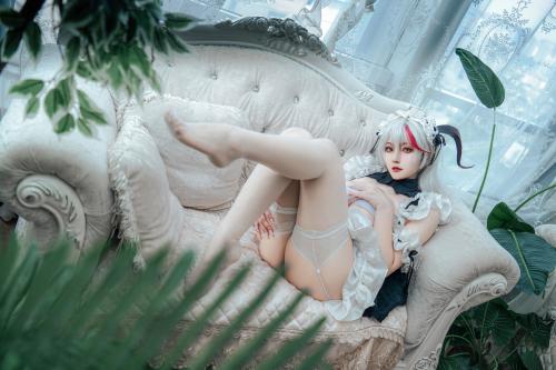 [Cosplay] Natsuko夏夏子 碧蓝航线 埃吉尔 龙女仆