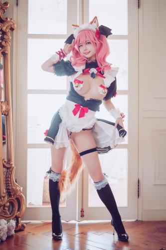 [Cosplay] Rinka Okita 沖田凜花 – Tamamo maid