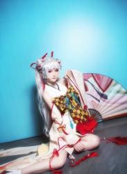 The thumbnail of [Cosplay] Yui 金鱼 – Onmyoji Shiranui 阴阳师不知火