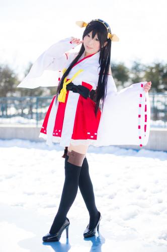 [Cosplay] Yuki Mashiro 真白ゆき Haruna 榛名