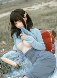 The thumbnail of [Cosplay] Chun Momo 蠢沫沫 – Guitar Sister 吉他妹妹