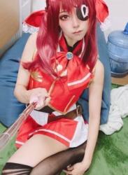 The thumbnail of [Cosplay] Tabetei Yakiniku 焼肉たべ亭 – Houshou Marine マリン船長 (Hololive)