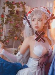 The thumbnail of [Cosplay] Mbxer 面饼仙儿 – Eugen flower wedding 欧根花嫁