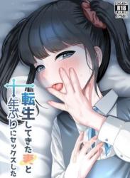 The thumbnail of [GABUGABU (ガブリ)] 転生してきた妻と十年ぶりにセックスした [DL版]