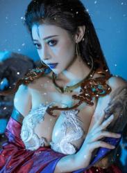 The thumbnail of [Cosplay] 萌妹奈汐酱nice 黑神话悟空 亢金龙