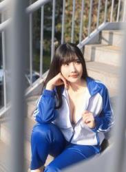 The thumbnail of [Cosplay] 糖果果candy 户外校服