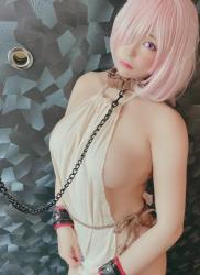 The thumbnail of [Cosplay] Ringo Mitsuki 林檎蜜紀 ドスケベif いいんだよもしもで.だってここはすけべ異聞帯だからな！な！！！すけべ異聞帯で大変な事になるマシュ