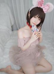 The thumbnail of [Cosplay] Baiyin81 白银81-自撮り Vol.35 (動画入り) 可爱兔子