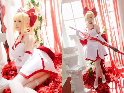 [Cosplay] Hoshilily 星之迟迟 – Nero 尼禄 (Fate/EXTELLA)