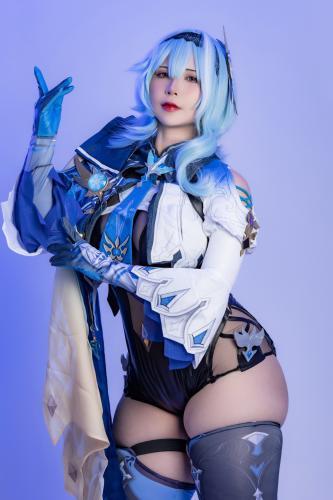 [Cosplay] Uy Uy – Eula Lawrence (Genshin Impact)