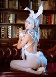 The thumbnail of [Cosplay] myeo0 萌芽儿o0 – Evil White Rabbit 恶毒白兔