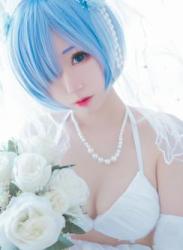 The thumbnail of [Cosplay] 猫君君MaoJun 蕾姆内衣花嫁