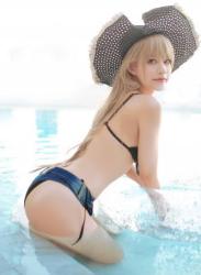 The thumbnail of [Cosplay] PingPing 平平 – Jean Bart Swimsuit