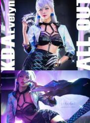 The thumbnail of [Cosplay] Hane Ame 雨波 – KDA All out Evelynn (League of Legends)