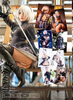 [Cosplay] Hane Ame 雨波 – 2B Photobook (NieR: Automata)