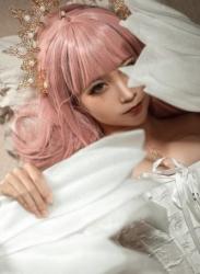 The thumbnail of [Cosplay] Chun Momo 蠢沫沫 – Angel Ben-Holy Angel 天使本-圣天使