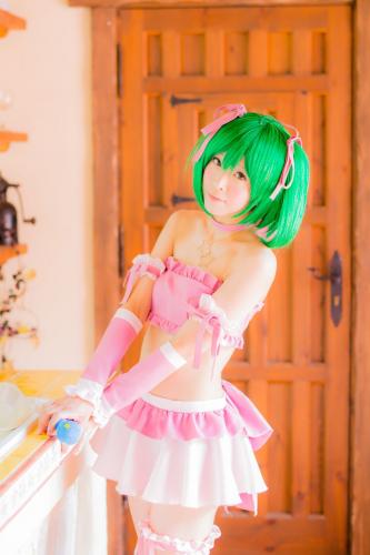 [Cosplay] Yuki Mashiro 真白ゆき Macross F Ranka ランカ (Nyan Kore ver.)