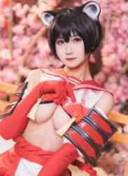 The thumbnail of [Cosplay] 三度_69 蔚蓝档案 春日