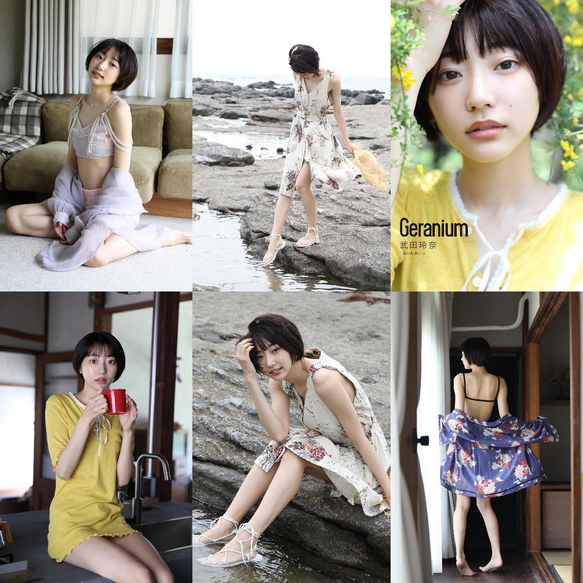 The thumbnail of [Photobook] Rena Takeda 武田玲奈 – Geranium (2021-07-28)