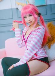 The thumbnail of [Cosplay] Mbxer 面饼仙儿 – Tamamo-no-Mae Daily Life玉藻前日常