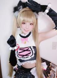 The thumbnail of [Cosplay] Yuki 亭 – Minami Kotori Cat Twin Tail キャットツインテール南ことり