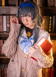 The thumbnail of Cosplay Sameki 蓝色档案 Wi