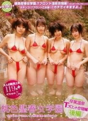 The thumbnail of [DVDRIP] 桃色聖春女学園 卒業温泉Tフロント合宿編 後編 [PEACH-032D]