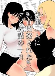 The thumbnail of [蜂蜂蜂] 後輩二人に乳首開発されたマゾ先輩の一日