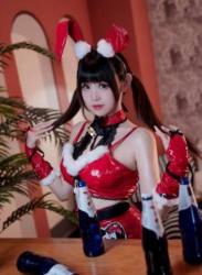 The thumbnail of [COSPLAY] miko酱ww 圣诞兔兔