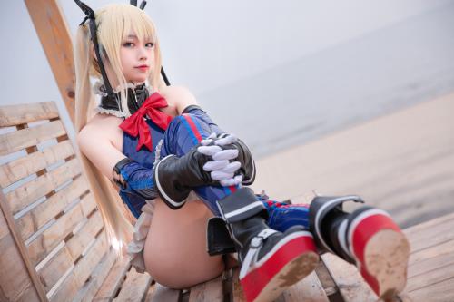 The thumbnail of [Cosplay] G44 不会受 – Jumpsuits 玛丽连体衣