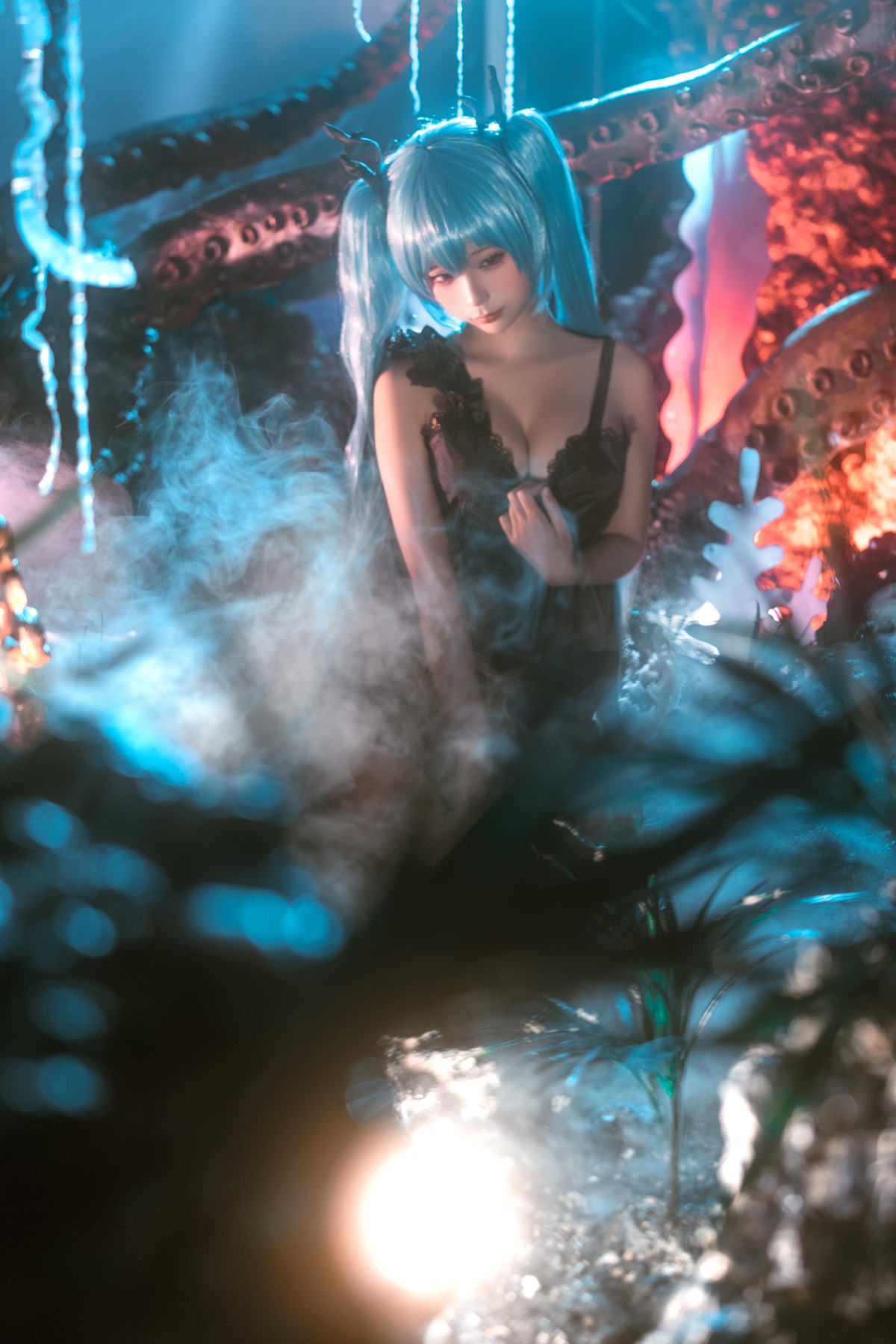 The thumbnail of [Cosplay] Chun Momo 蠢沫沫 – Deep sea girl 深海少女