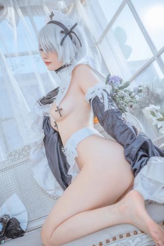 The thumbnail of [Cosplay] Tao Liang 桃良阿宅 – Maid 2B 女仆2B