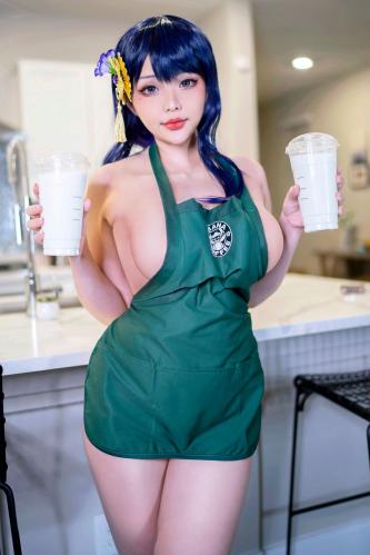 The thumbnail of [Cosplay] Hana Bunny – Starbucks Ei