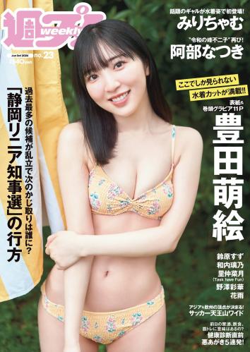 [Weekly Playboy] 2024 No.23 豊田萌絵 みりちゃむ 阿部なつき 鈴原すず 和内璃乃 里仲菜月 野澤彩華 花雨 他