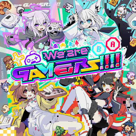 The thumbnail of [Single] ホロライブゲーマーズ (hololive GAMERS) – We are GAMERS !!!! [FLAC / 24bit Lossless / WEB] [2024.05.22]