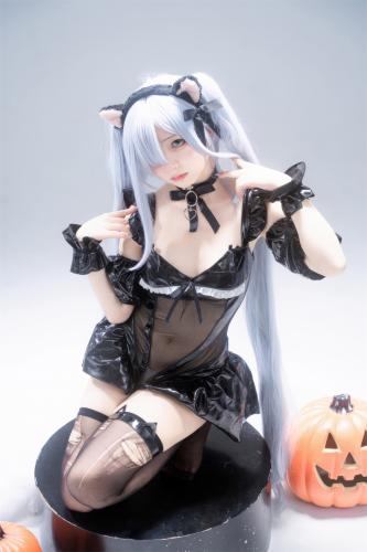 The thumbnail of [Cosplay] Hua Ling 花铃 – Janus meow horror night 雅努斯 喵喵惊悚夜