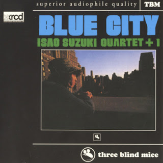 The thumbnail of [Single] 鈴木勲 – Blue City / Isao Suzuki Quartet + 1 – Blue City (1974~1998/Flac/RAR)