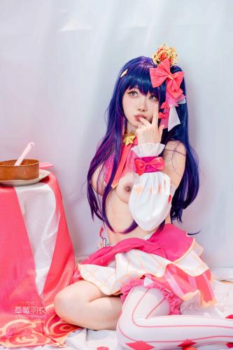 The thumbnail of [Cosplay] 草莓羽衣 – [星野爱]ステージ裏の嘘 [67P2V-1.74G]